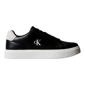 CALVIN KLEIN JEANS Sneakers In Pelle Liscia Con Suola Flessibile Uomo Calvin Klein da uomo