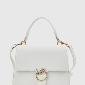 Borsa a tracolla in ecopelle con patta | Verde Fashion