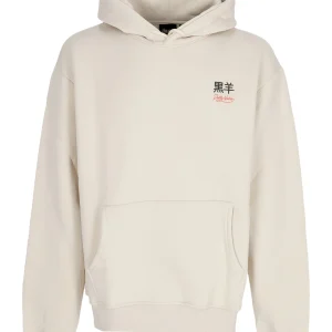 DOLLY NOIRE Felpa Cappuccio Uomo Cyber Kaeru Nyobo Hoodie Beige da uomo